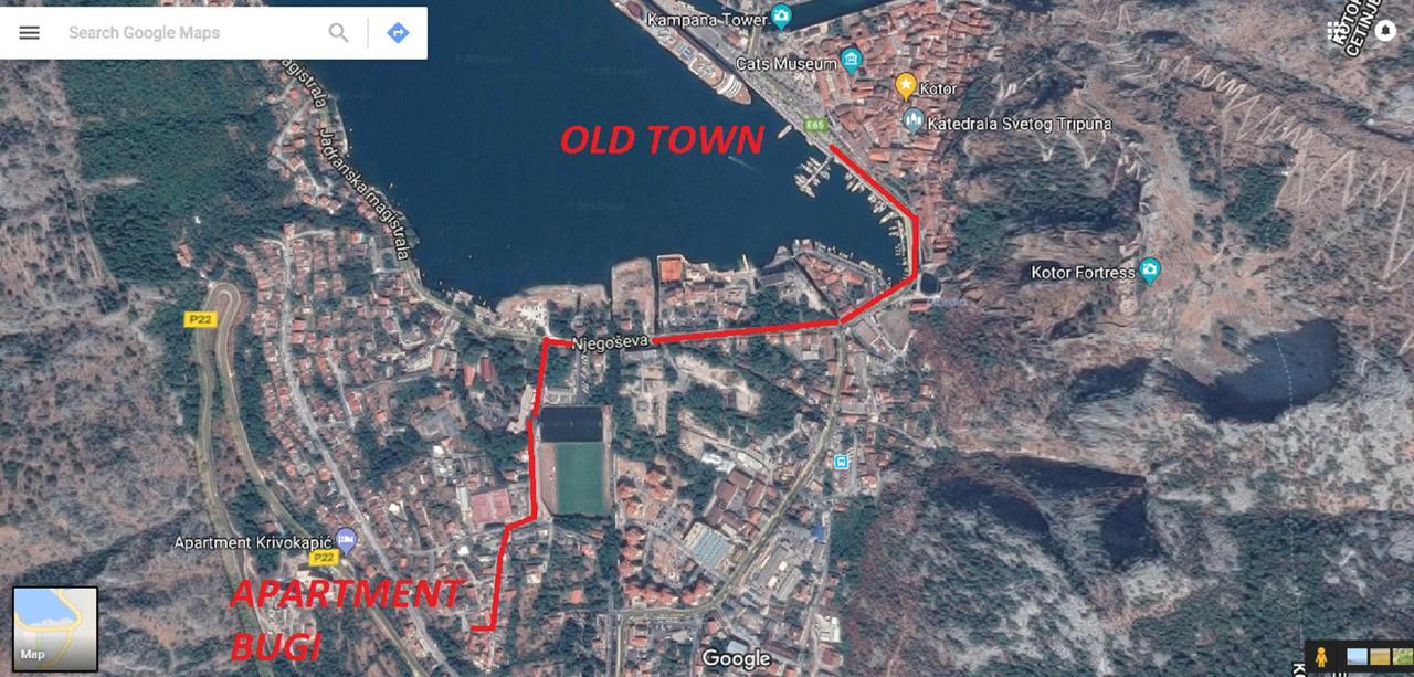 Ferienwohnung Bugi Kotor Exterior foto